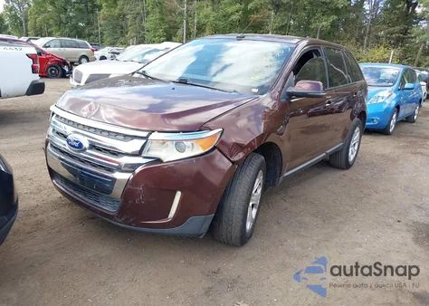 2012 Ford Edge Sel из США, поврежденный, VIN 2FMDK4JC0CBA86677